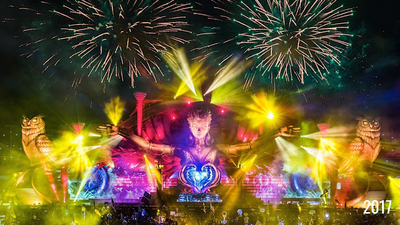 EDC Stage Design 2017 reality