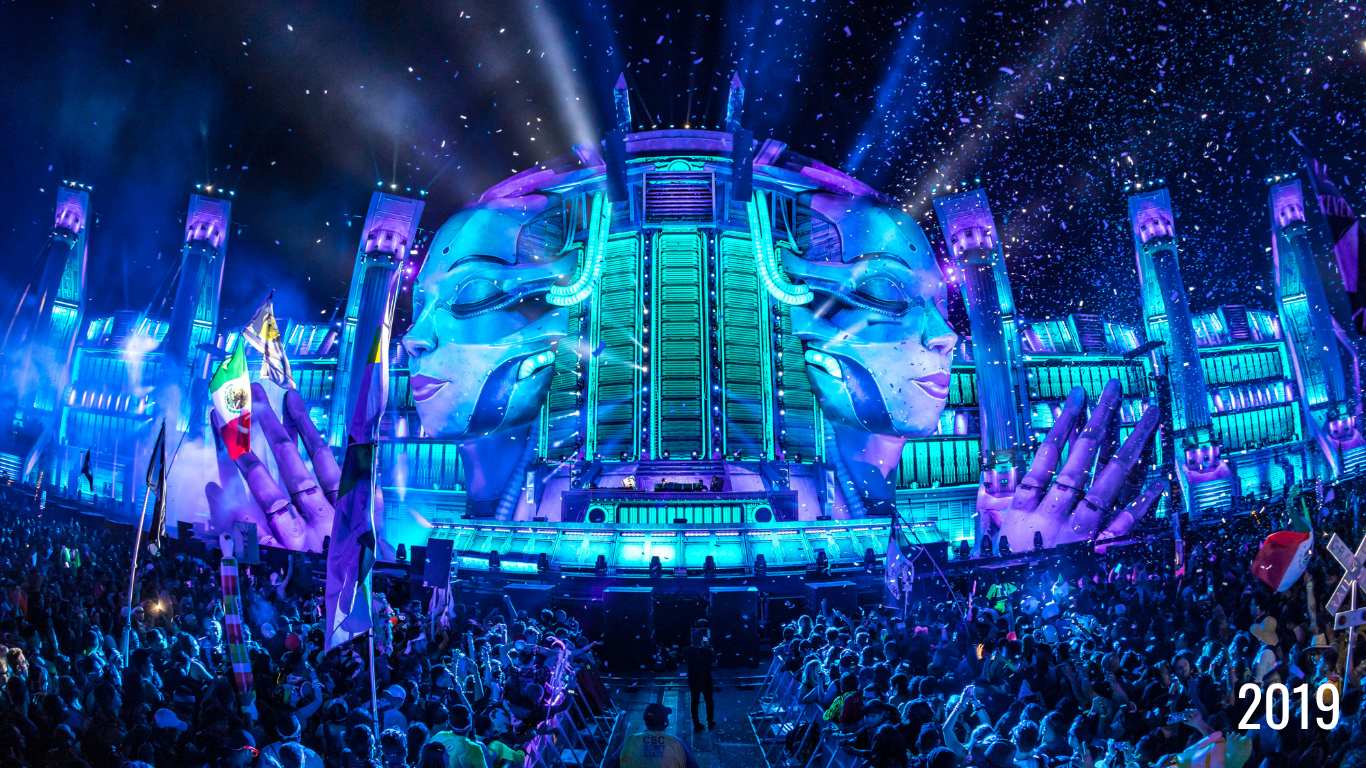 EDC Stage Design 2019 reality