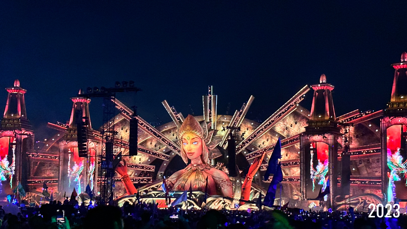 EDC Stage Design 2023 reality