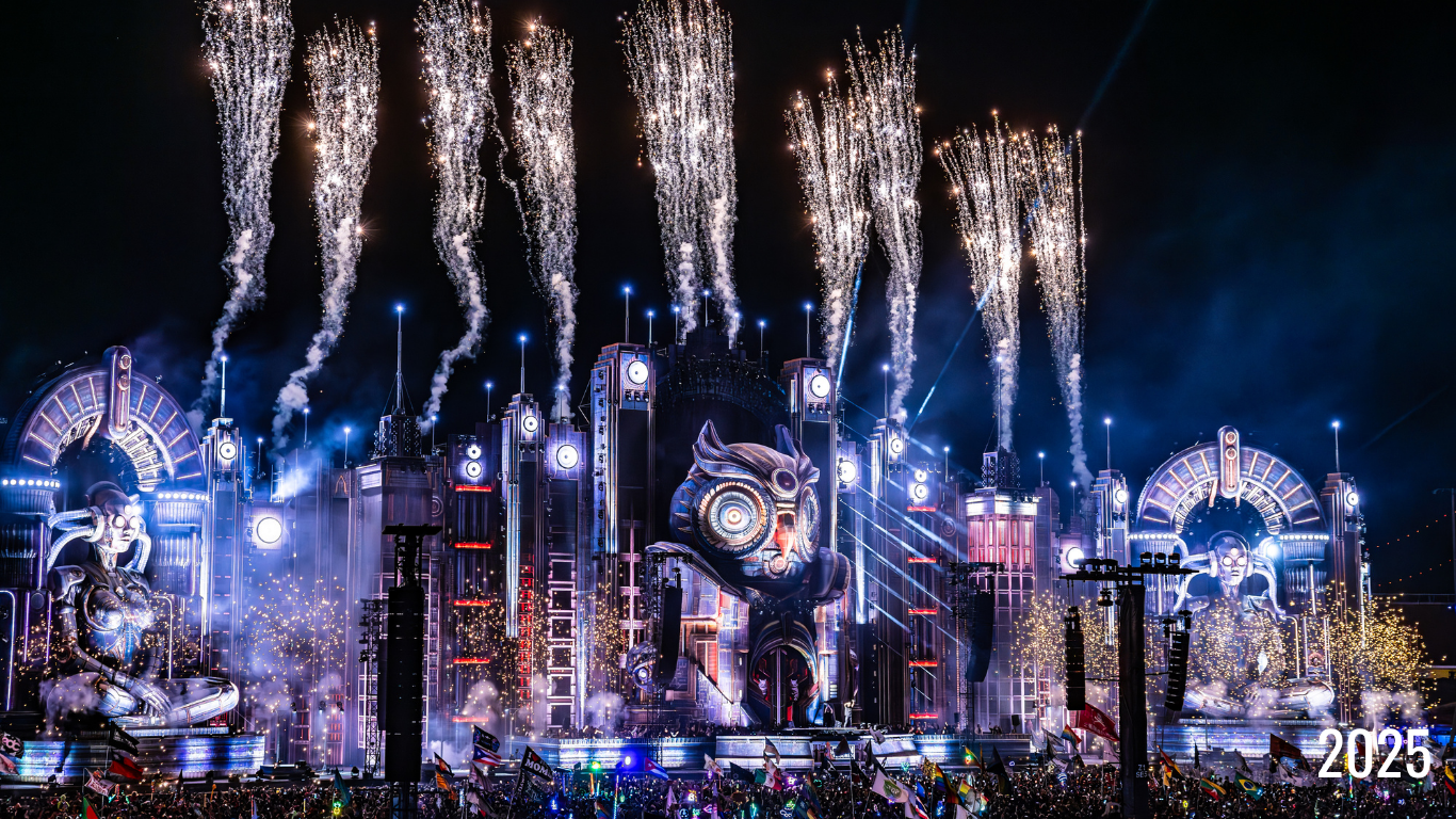 EDC Stage Design 2025 reality
